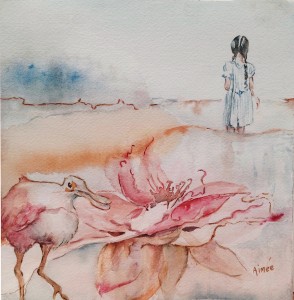 lily, spoonbill, figure copy 2 also