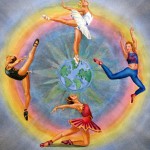 dancers transcending the world